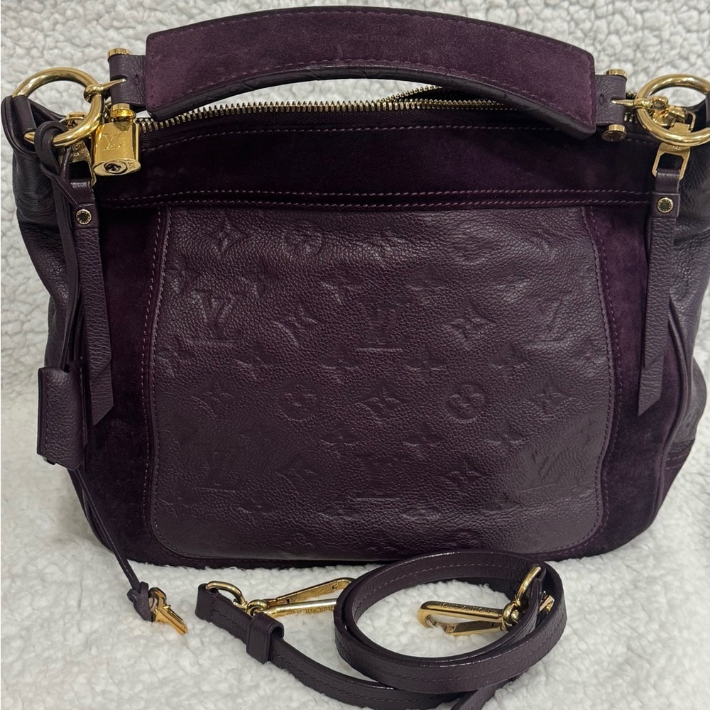 Louis Vuitton Elegant Purple Designer Women's Bag